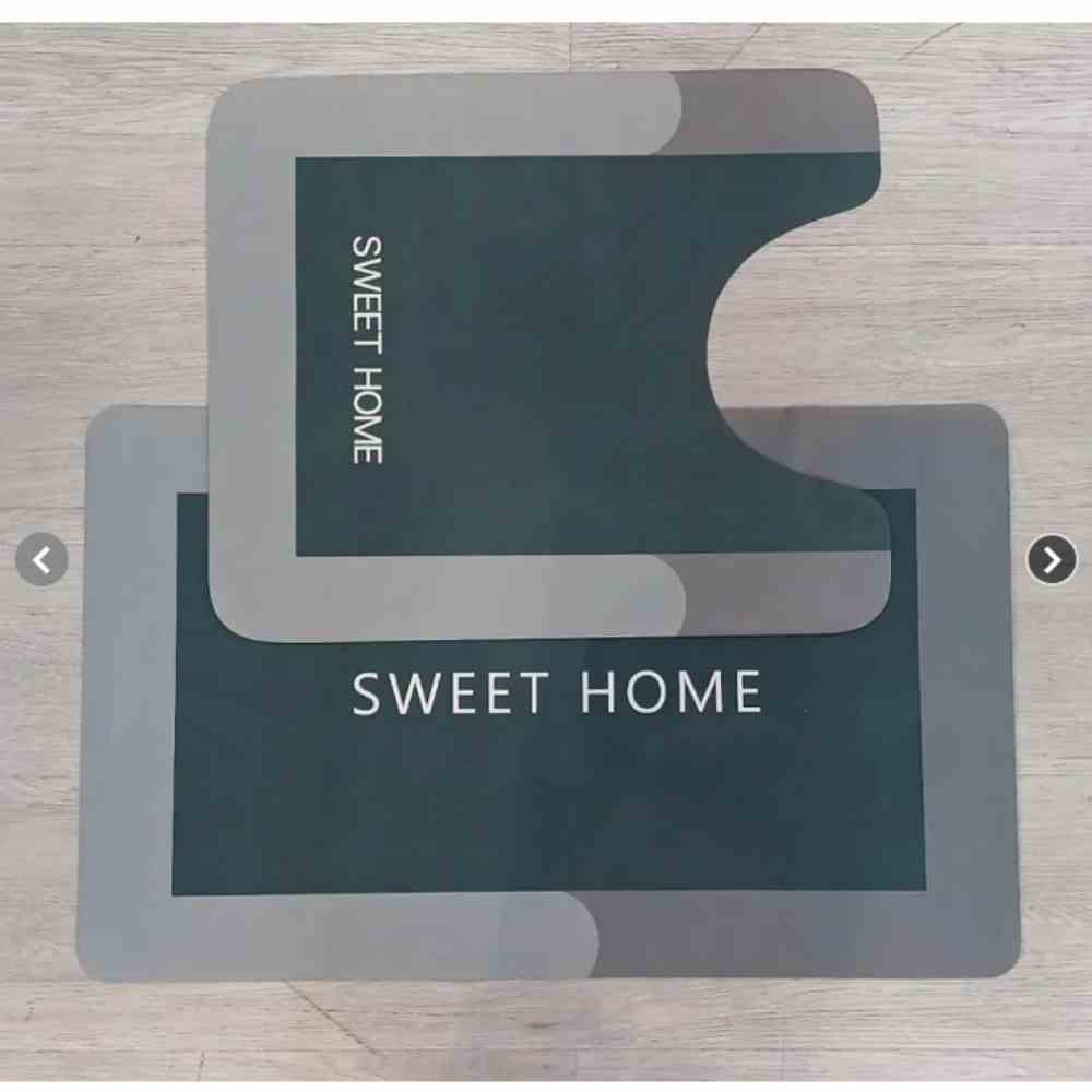 Tapete Duo Absorbente. ⭐Haz que tu baño se vea limpio todo el tiempo.