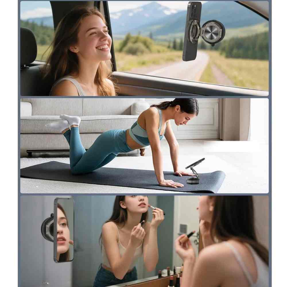Soporte Magnetico 360° Para Celular-Muy Util, No Se Cae y Es Súper Práctico