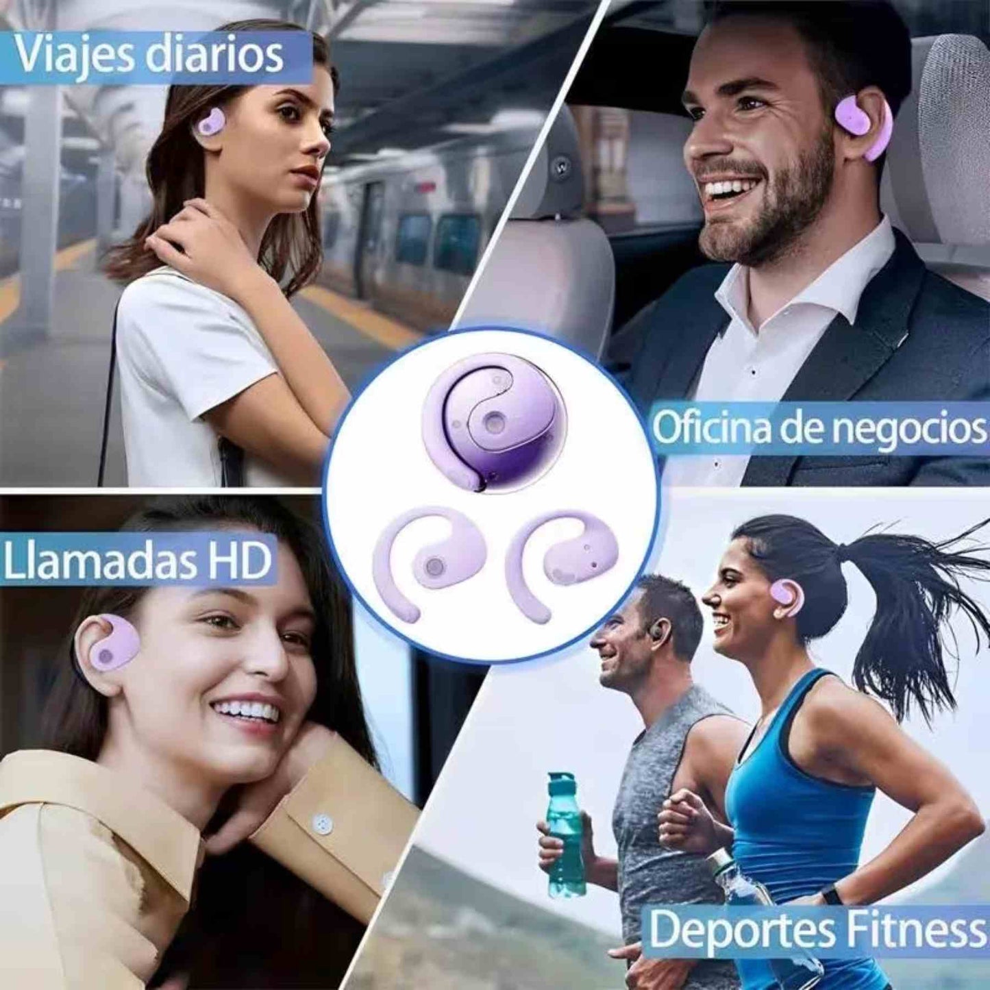 Auriculares Inalámbricos. Traducción en línea en tiempo real con mas de 100 idiomas🔥.
