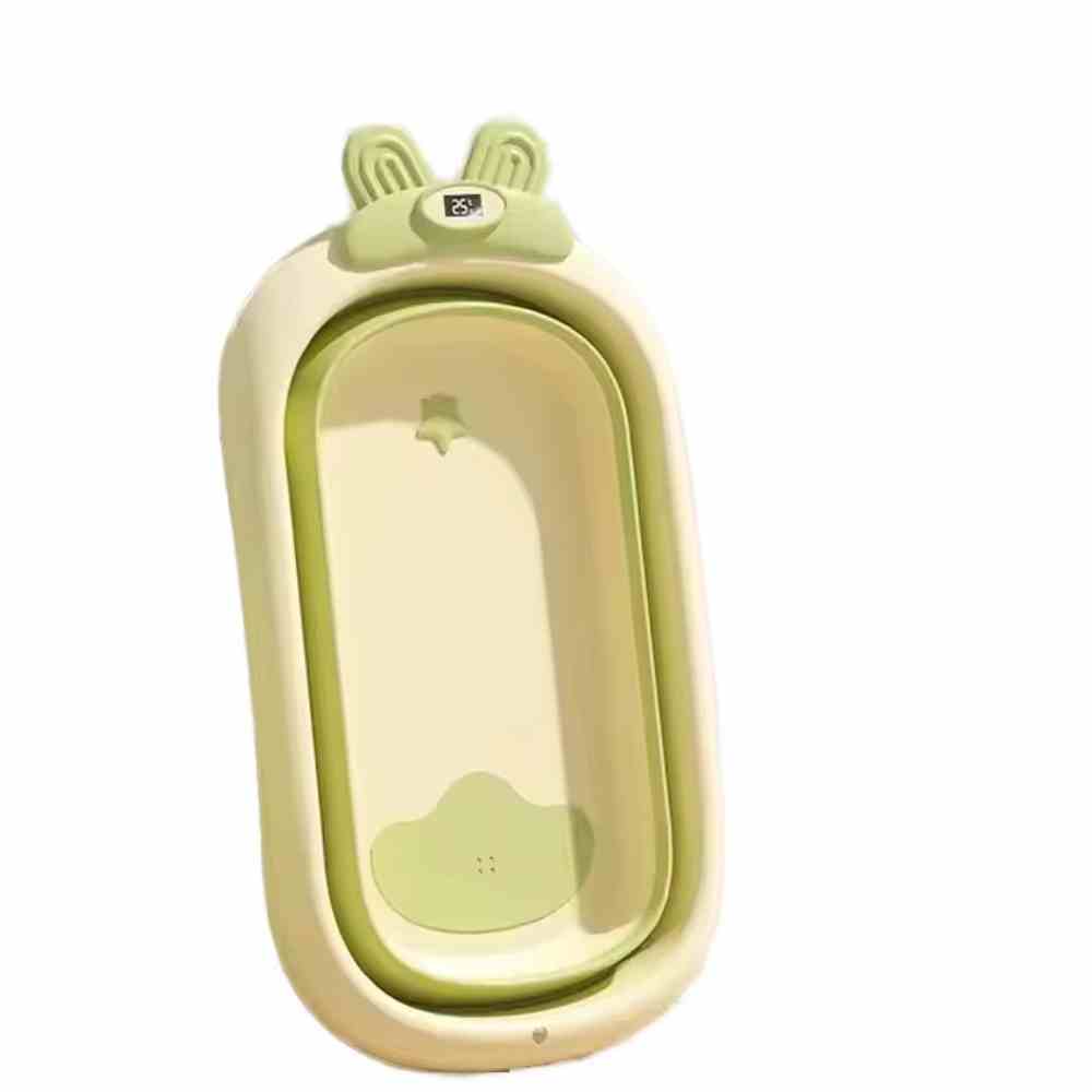 Bañera Bebe👼🏻. Plegable con Cojin y Termometro.🌡 Control de temperatura en tiempo real.