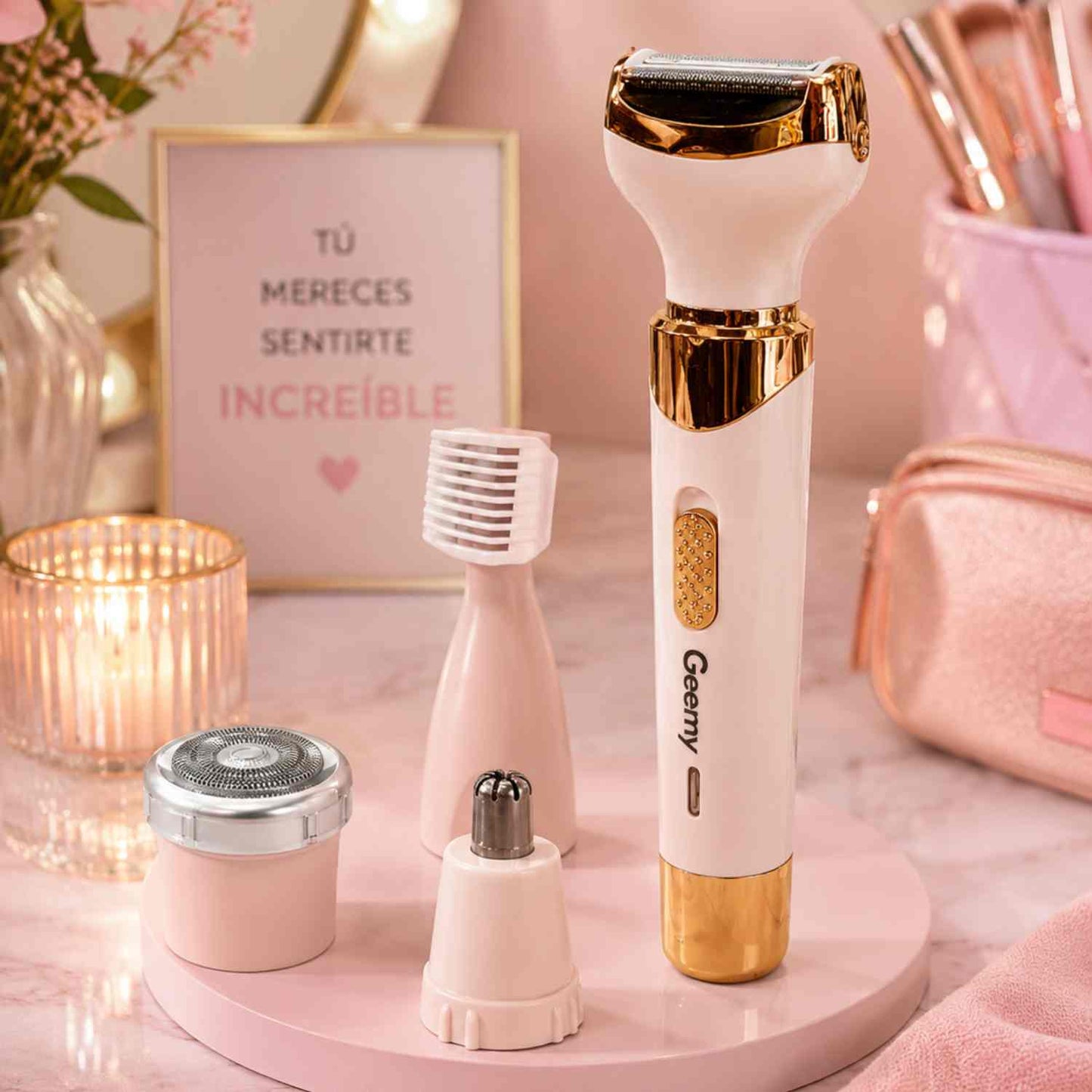 Depiladora Facial y Corporal 4 En 1. ✅ “Tu rutina completa de belleza en casa”